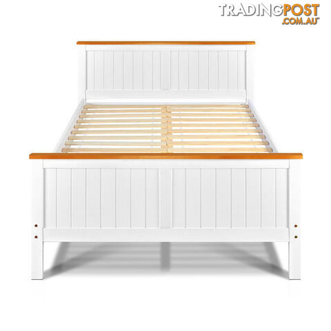 Pine Wood Queen Bed Frame