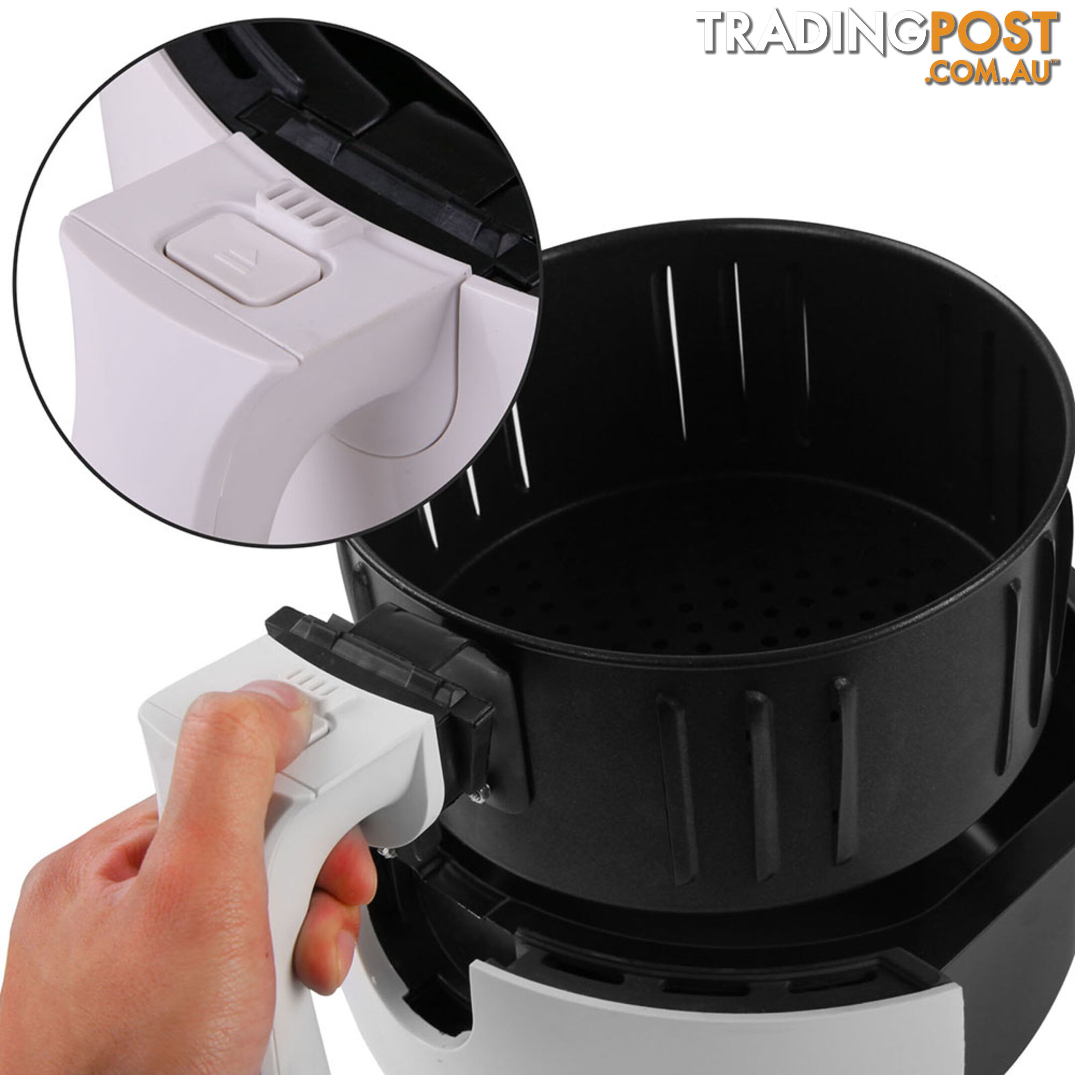 5 Star Chef Oil-Less Air Fryer 2.2L - White