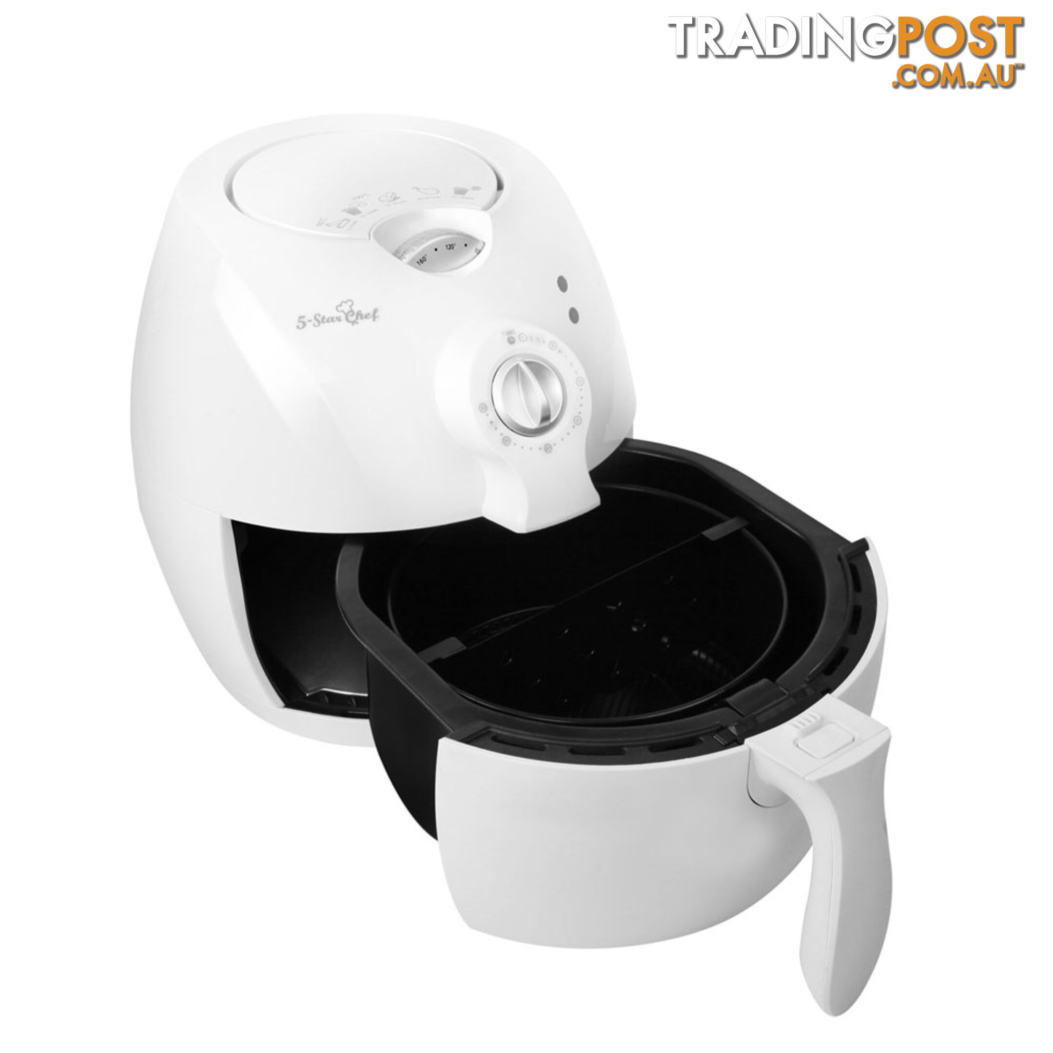 5 Star Chef Oil-Less Air Fryer 2.2L - White