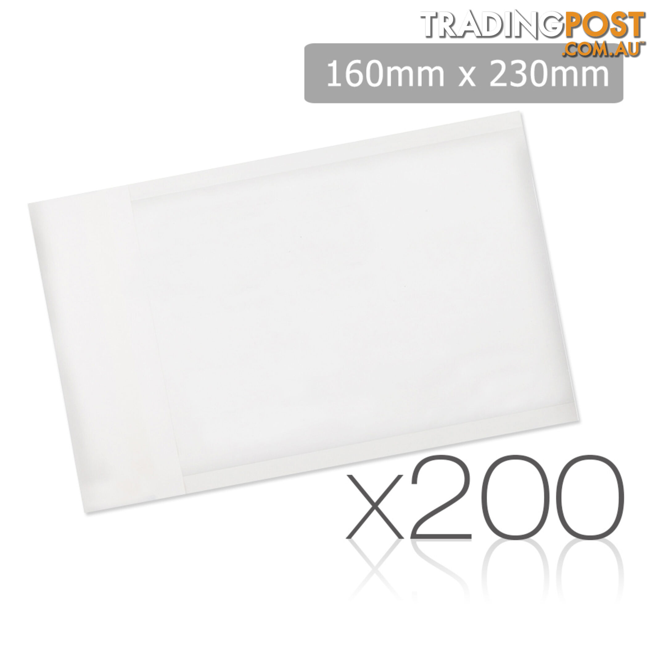 Set of 200 Bubble Padded Mailer Bag - 160mm x 230mm