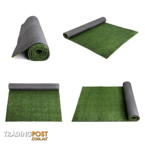 Artificial Grass 20 SQM Polypropylene Lawn Flooring 1X20M Olive Green