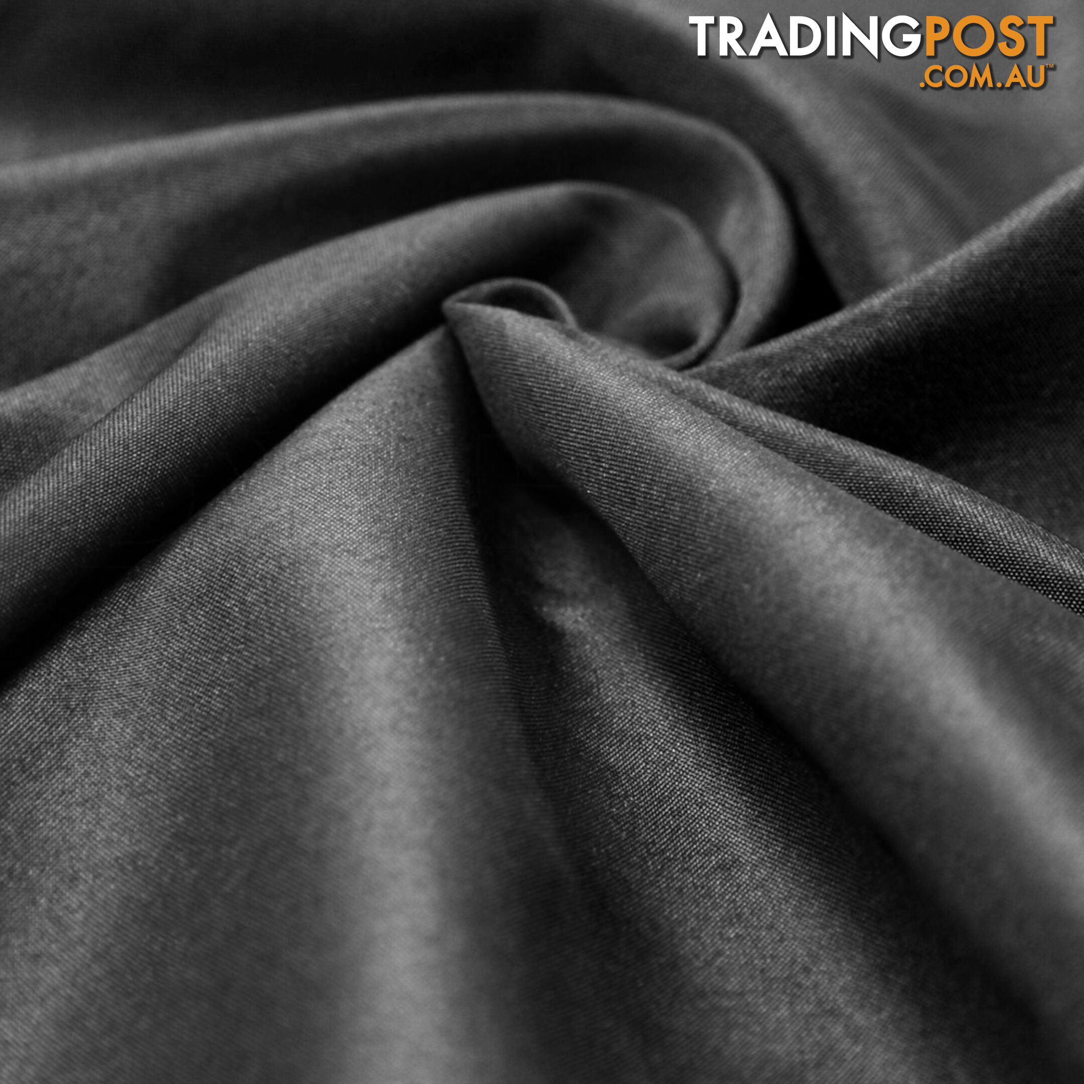 4 Pcs Wedding Table Cloth Round 305cm Black