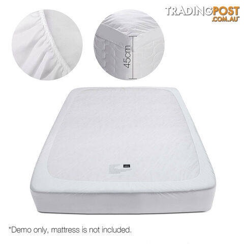 Duck Feather & Down Pillowtop Matress Topper - King