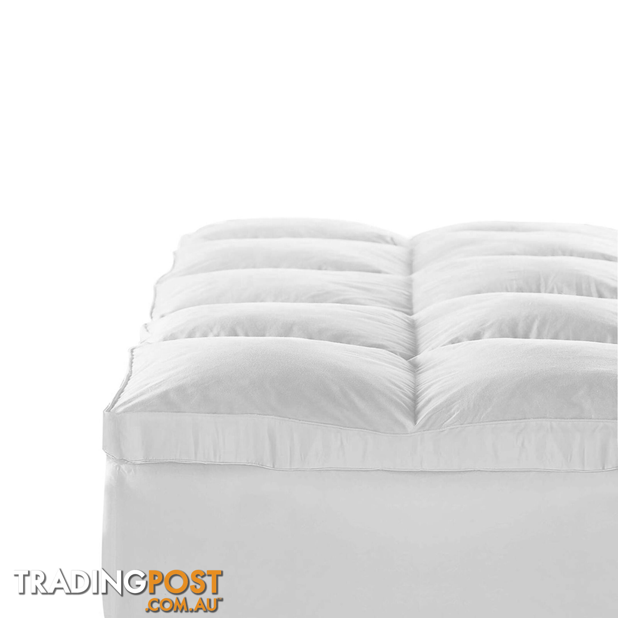 Duck Feather & Down Pillowtop Matress Topper - King