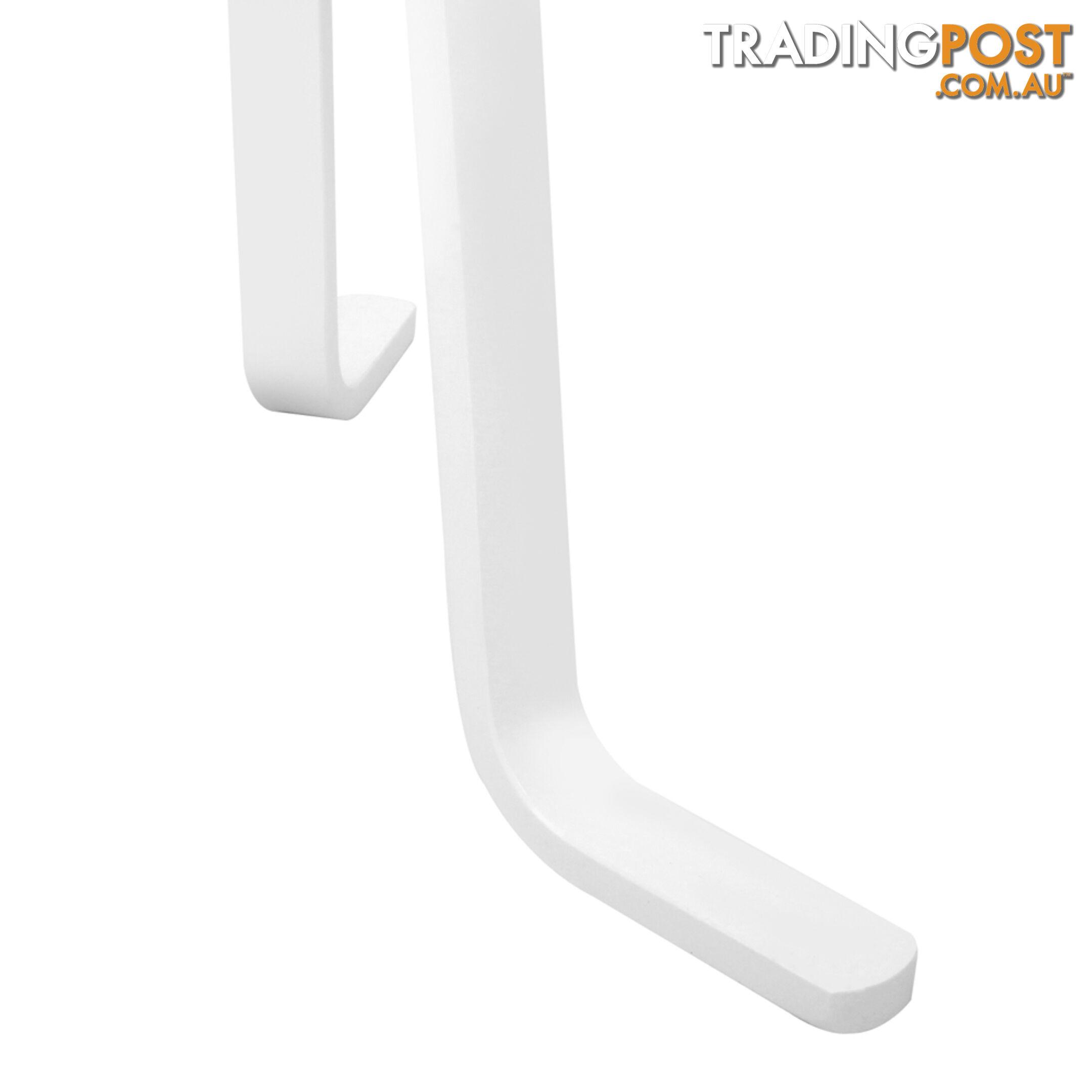 Wooden Coat Rack Clothes Stand Hanger White