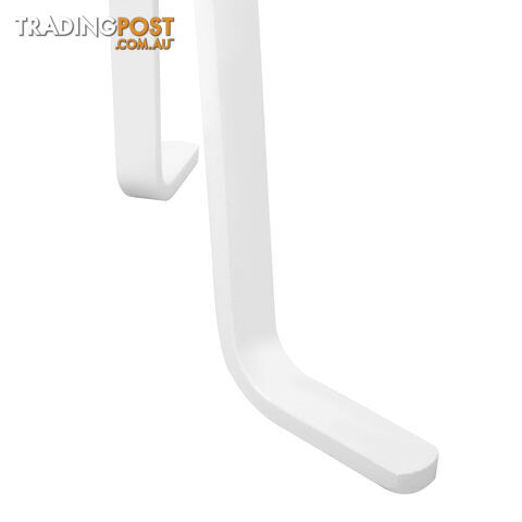 Wooden Coat Rack Clothes Stand Hanger White