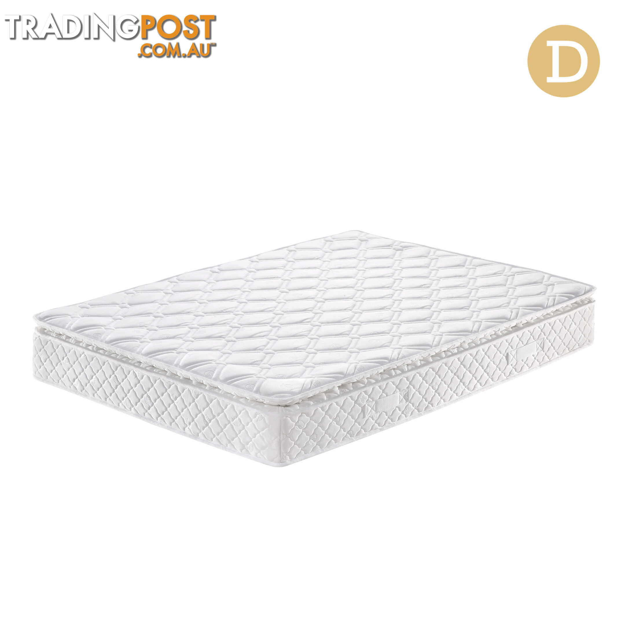 Pillow Top Pocket Spring Medium Firm Mattress Double