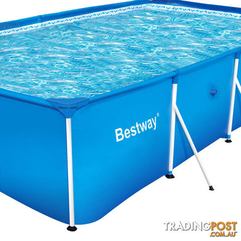 Bestway Steel Frame Above Ground Swimming Pool Blue - photo 3 of 4