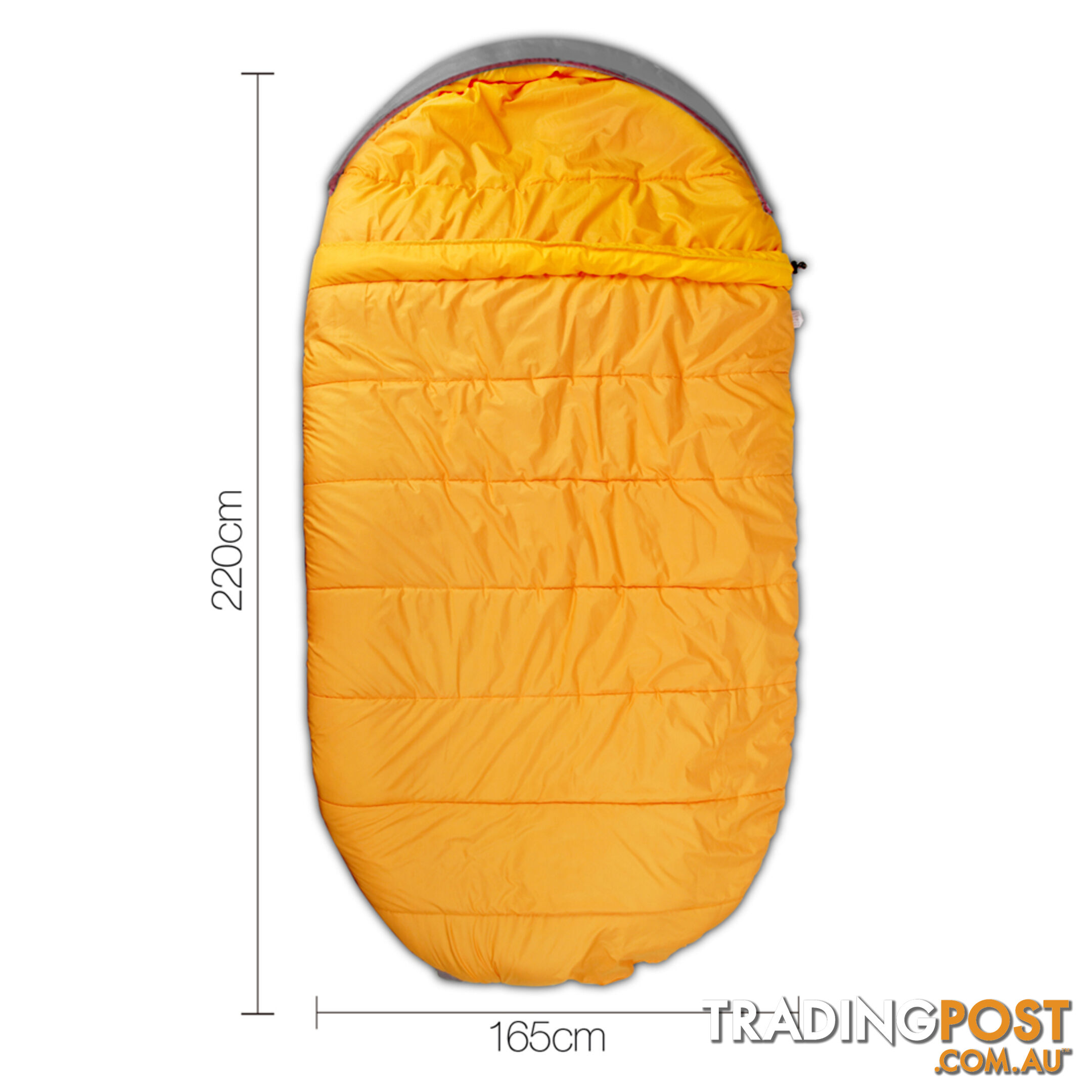 Pebble Shape Thermal Sleeping Bag 220x 100cm