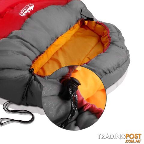 Pebble Shape Thermal Sleeping Bag 220x 100cm