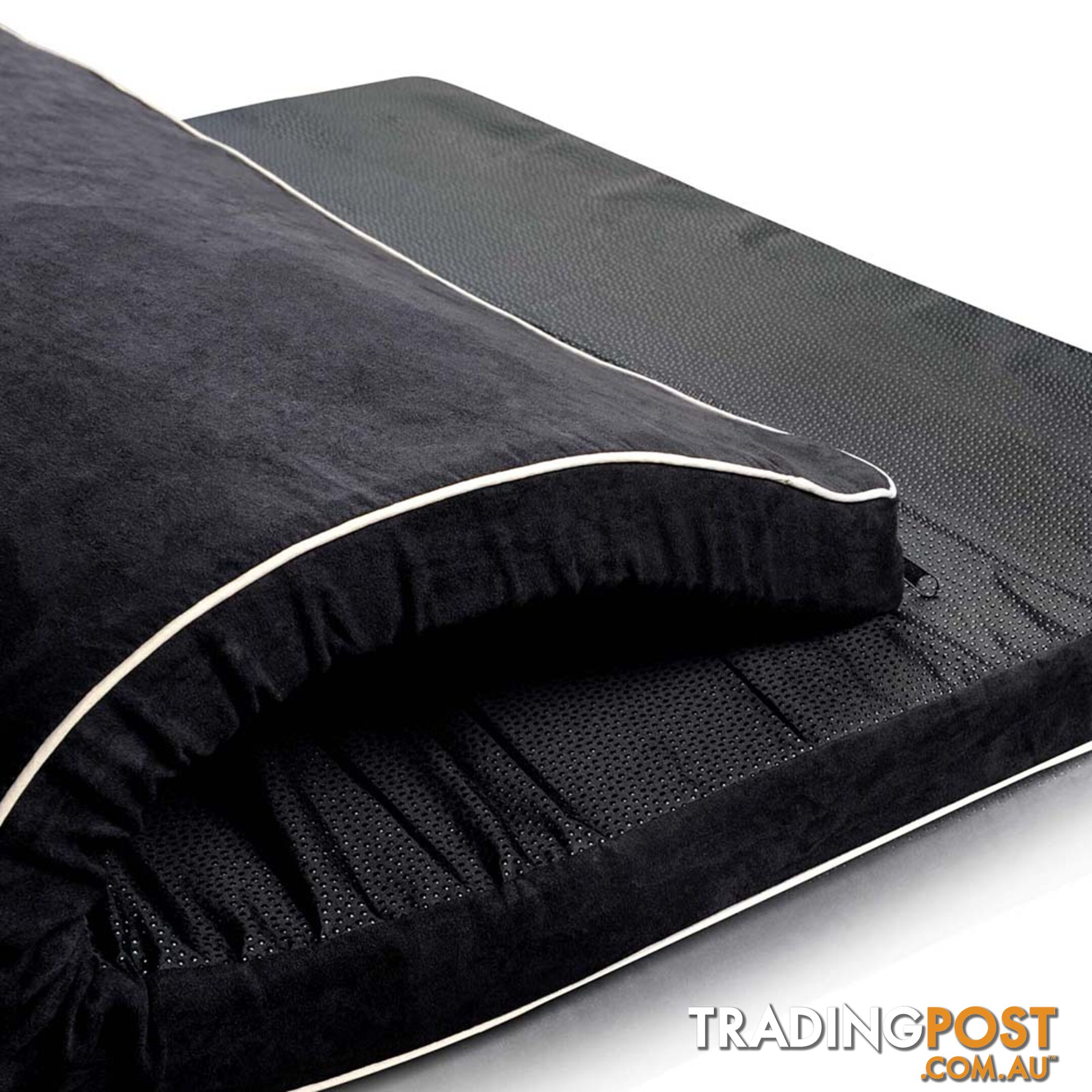Pet Dog Anti Skid Sleep Memory Foam Mattress Bed Extra Large Black
