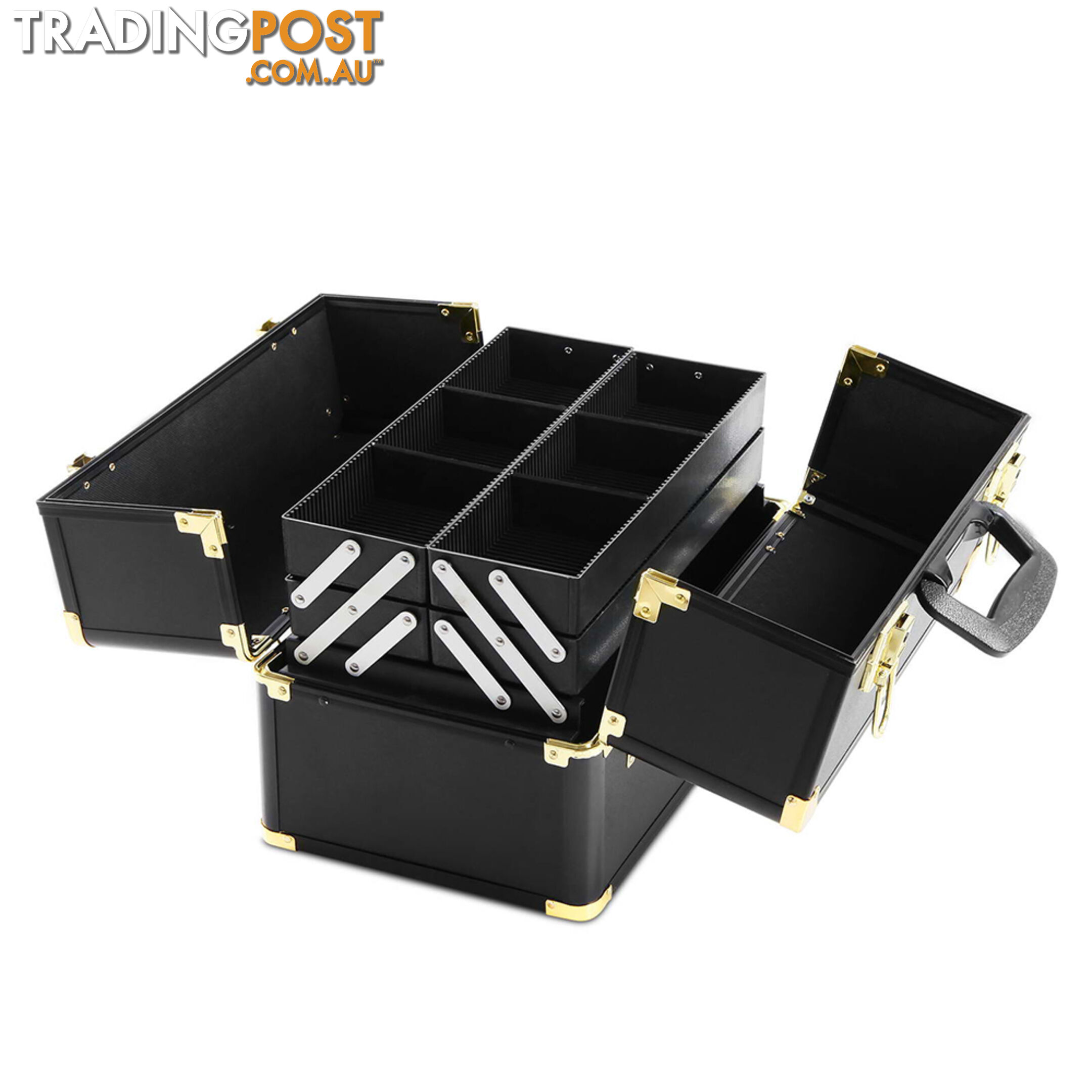 Make Up Cosmetic Beauty Case _ÑÐ Black & Gold