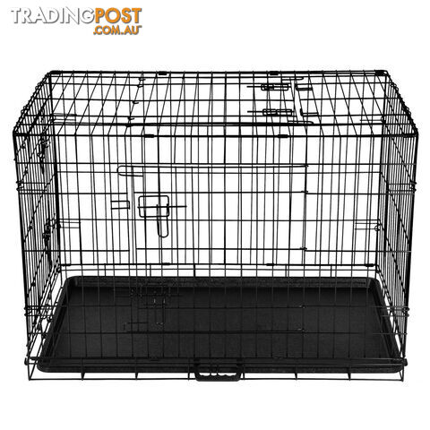 Metal Collapsible Dog Cage 36IN