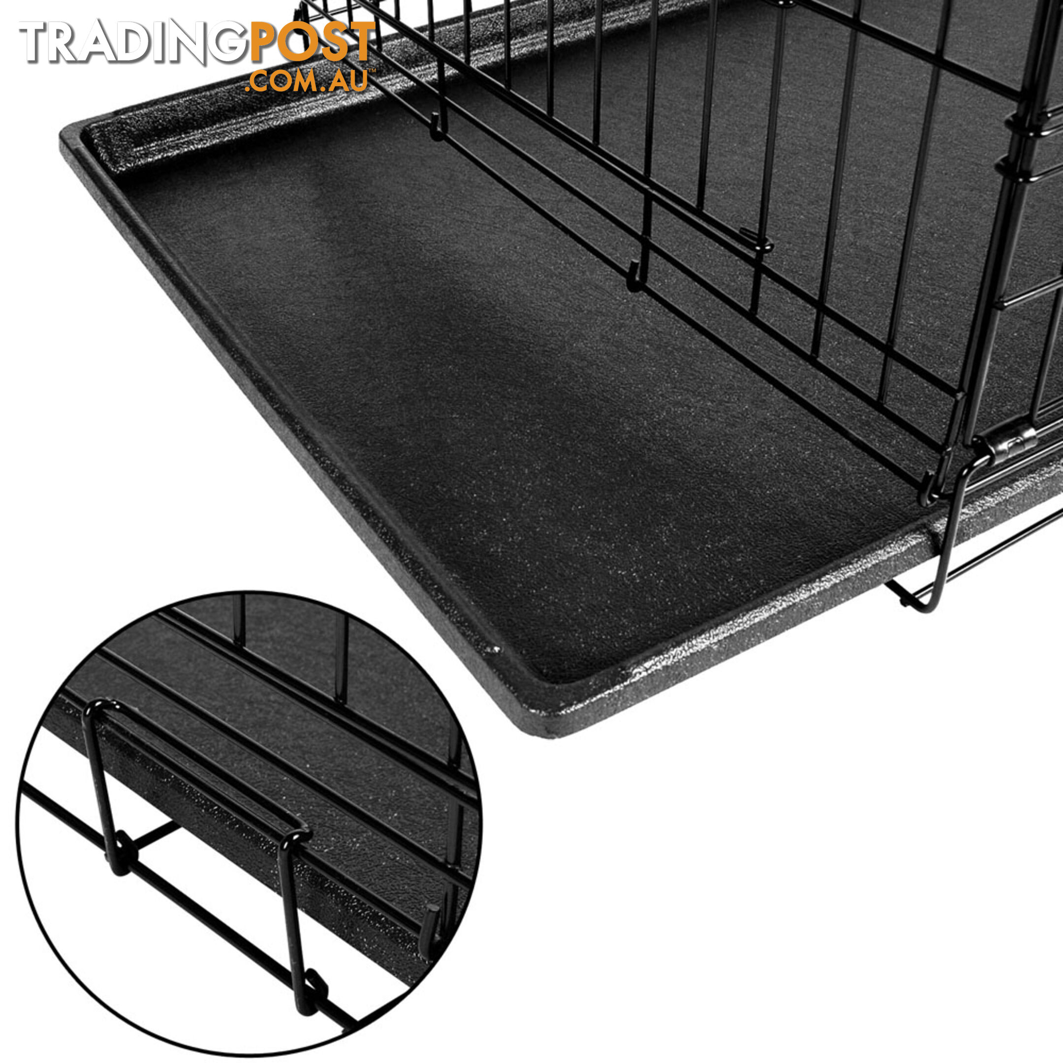 Metal Collapsible Dog Cage 36IN