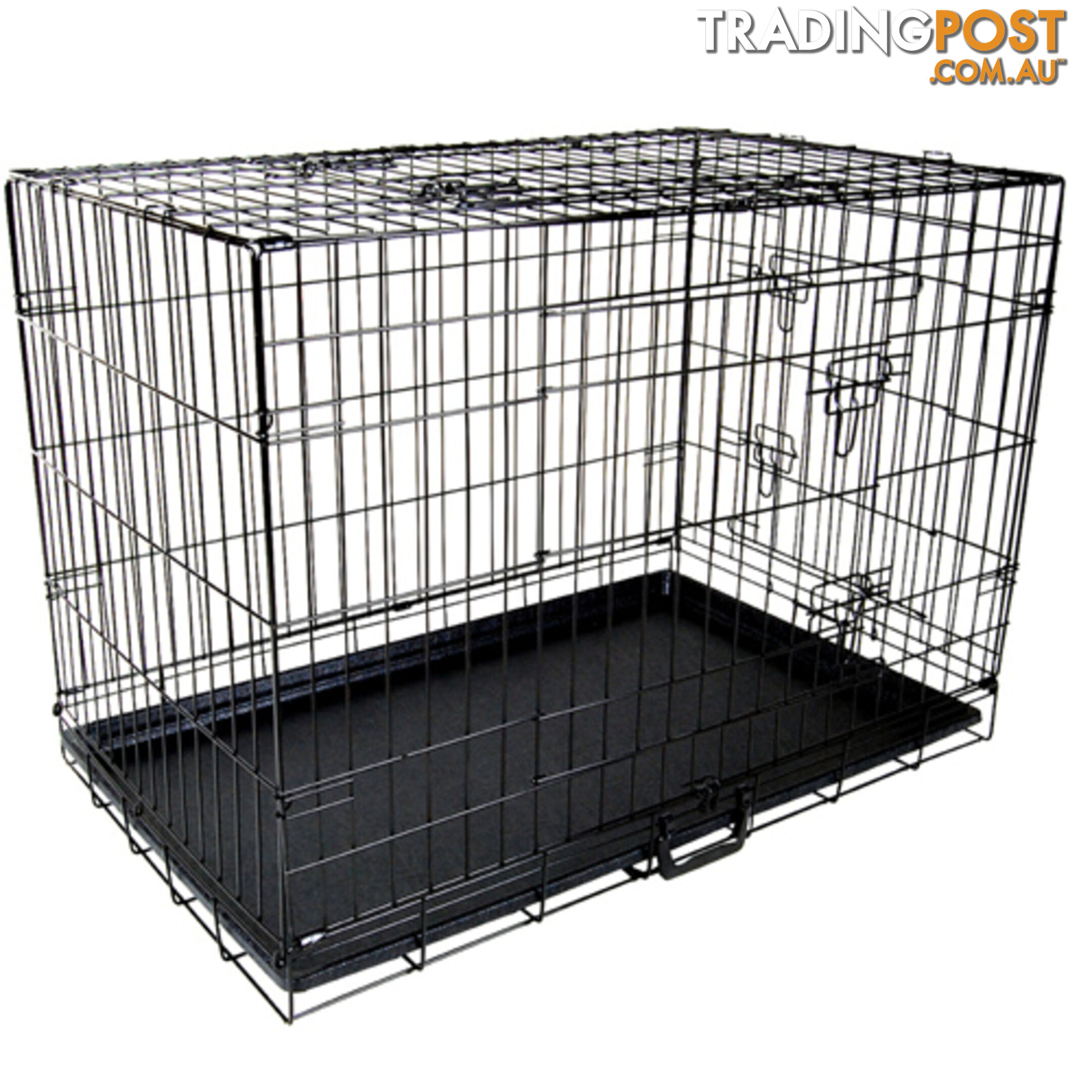 48 Inch Metal Collapsible Dog Cage