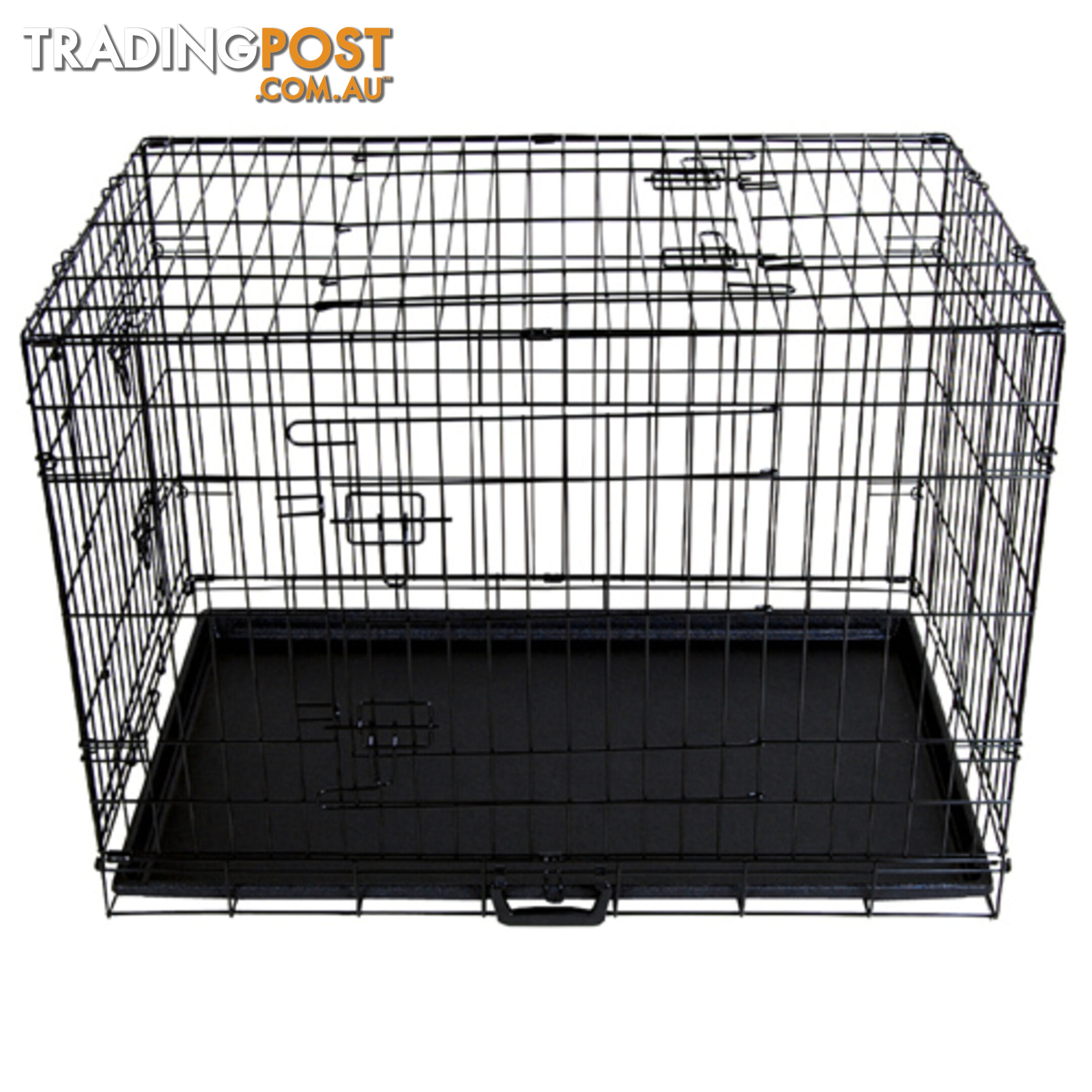 48 Inch Metal Collapsible Dog Cage