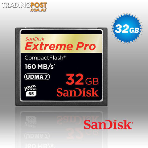 SanDisk Extreme Pro CFXP 32GB CompactFlash 160MB/s (SDCFXPS-032G)