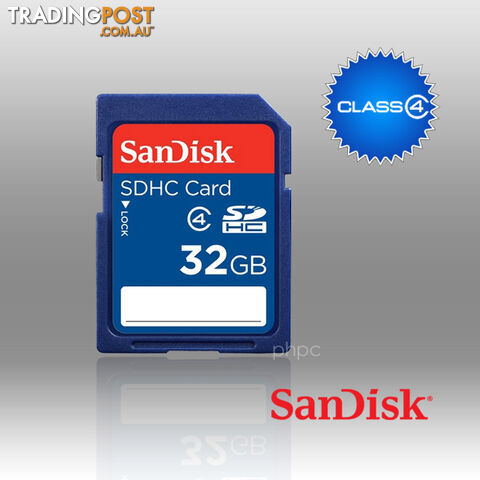 SANDISK SDHC SDB 32GB CLASS 4