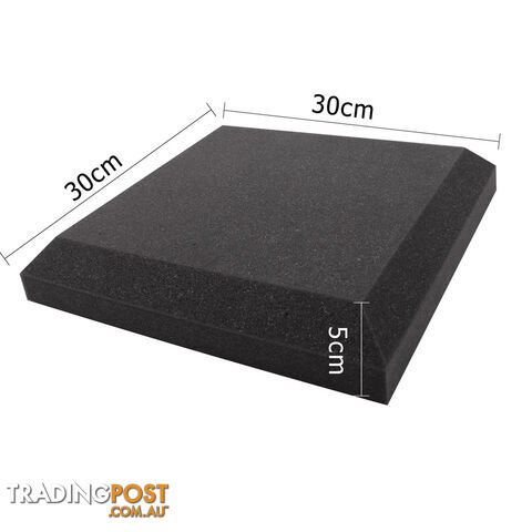 Set of 20 Studio Ceiling Acoustic Foam Charcoal - photo 2 of 8