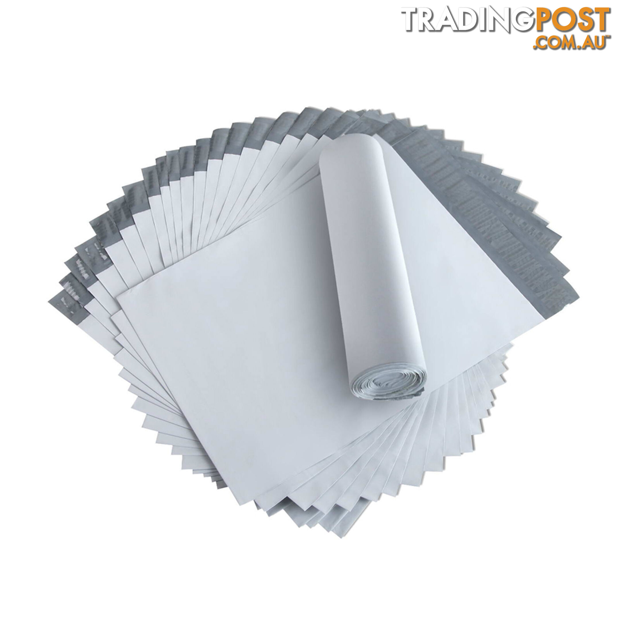 Set of 100 Poly Mailer Bags - 225 x 330mm