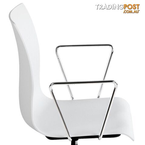 Modern Office Chair with Armrests White