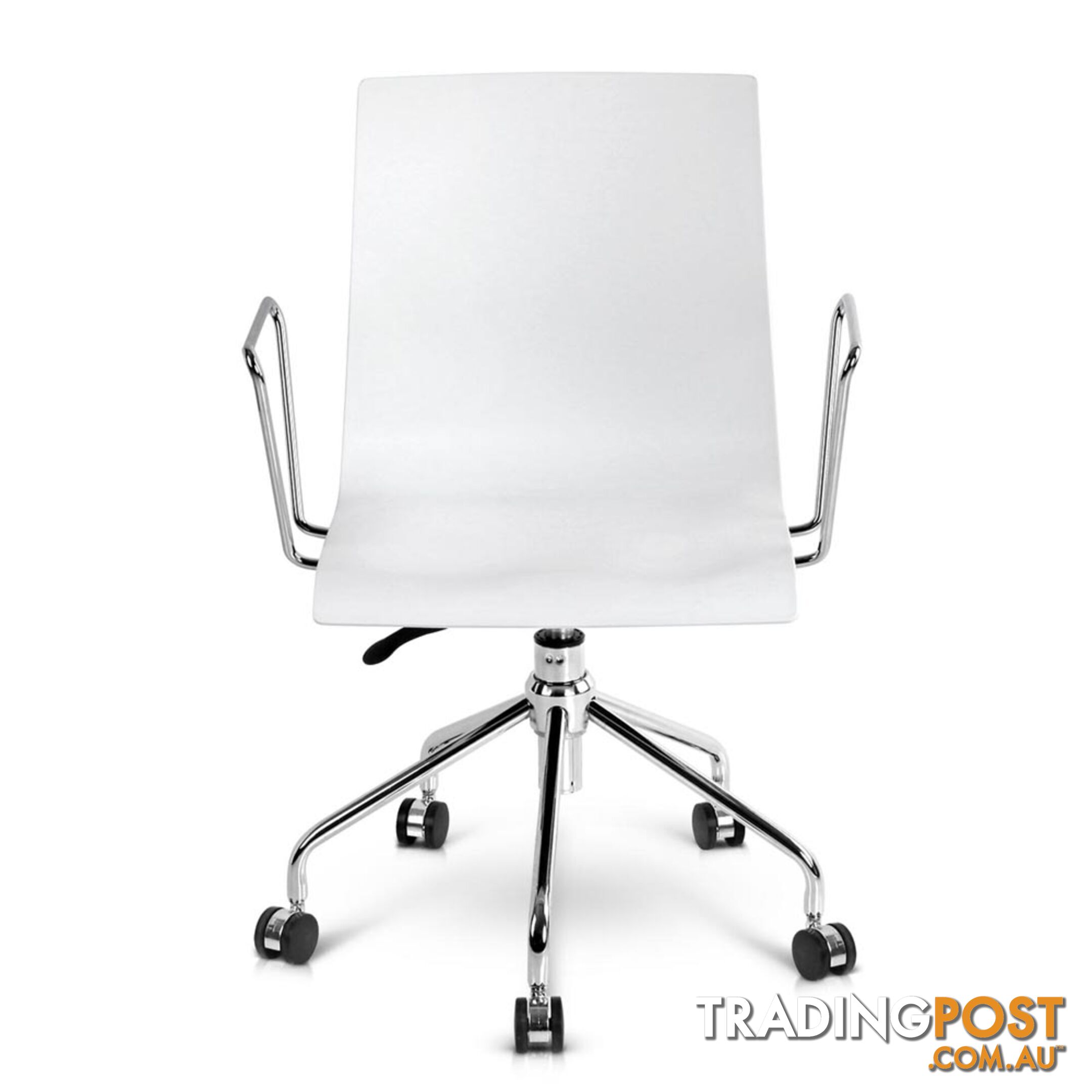 Modern Office Chair with Armrests White