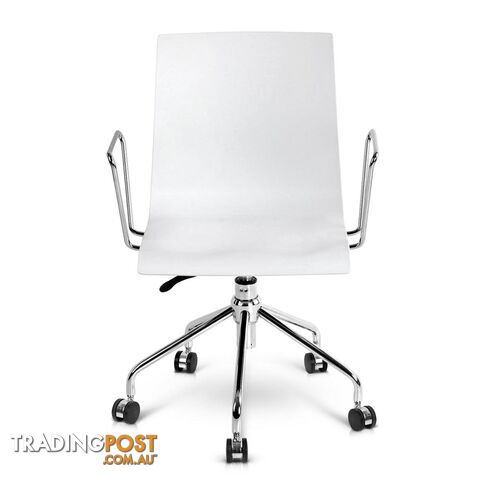 Modern Office Chair with Armrests White