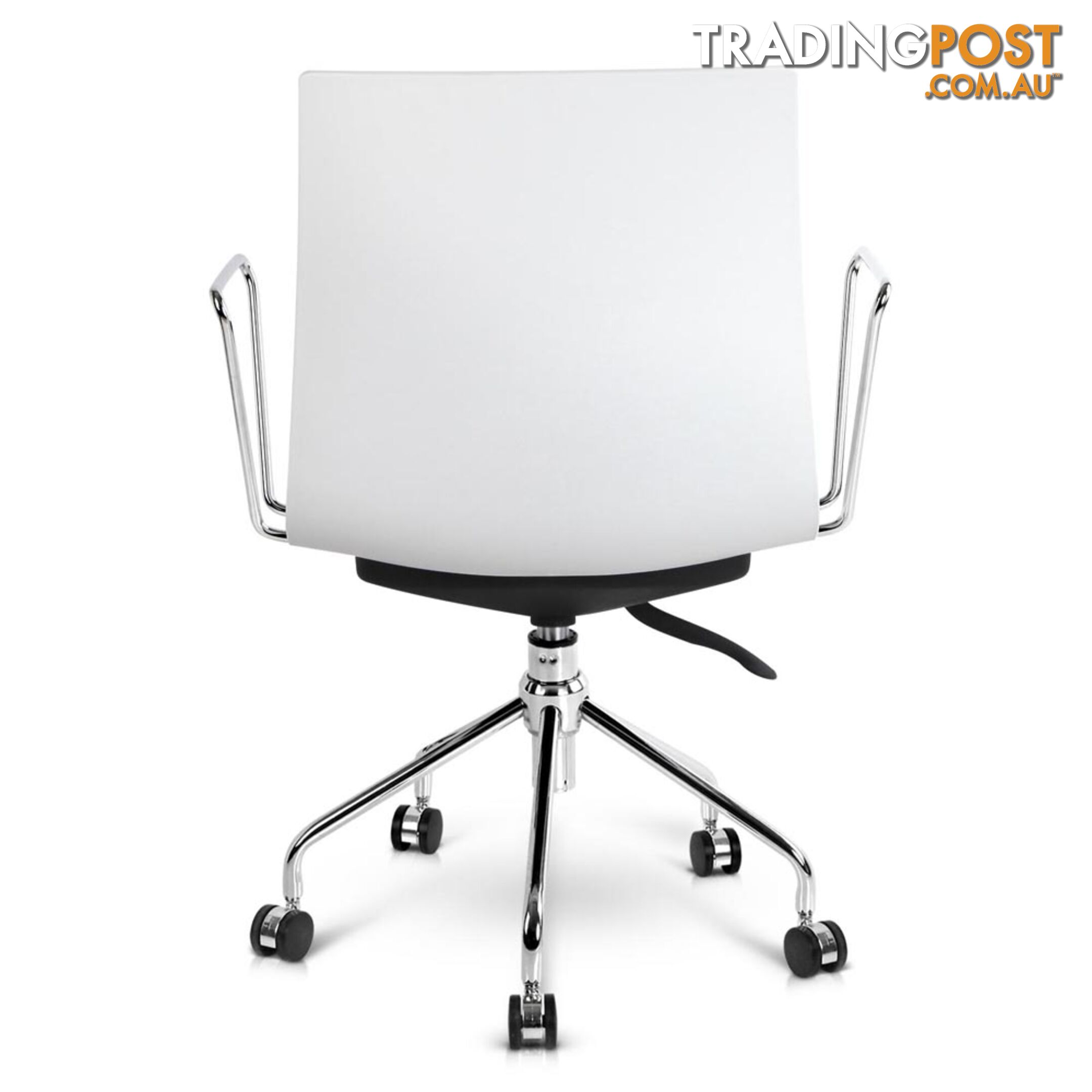 Modern Office Chair with Armrests White