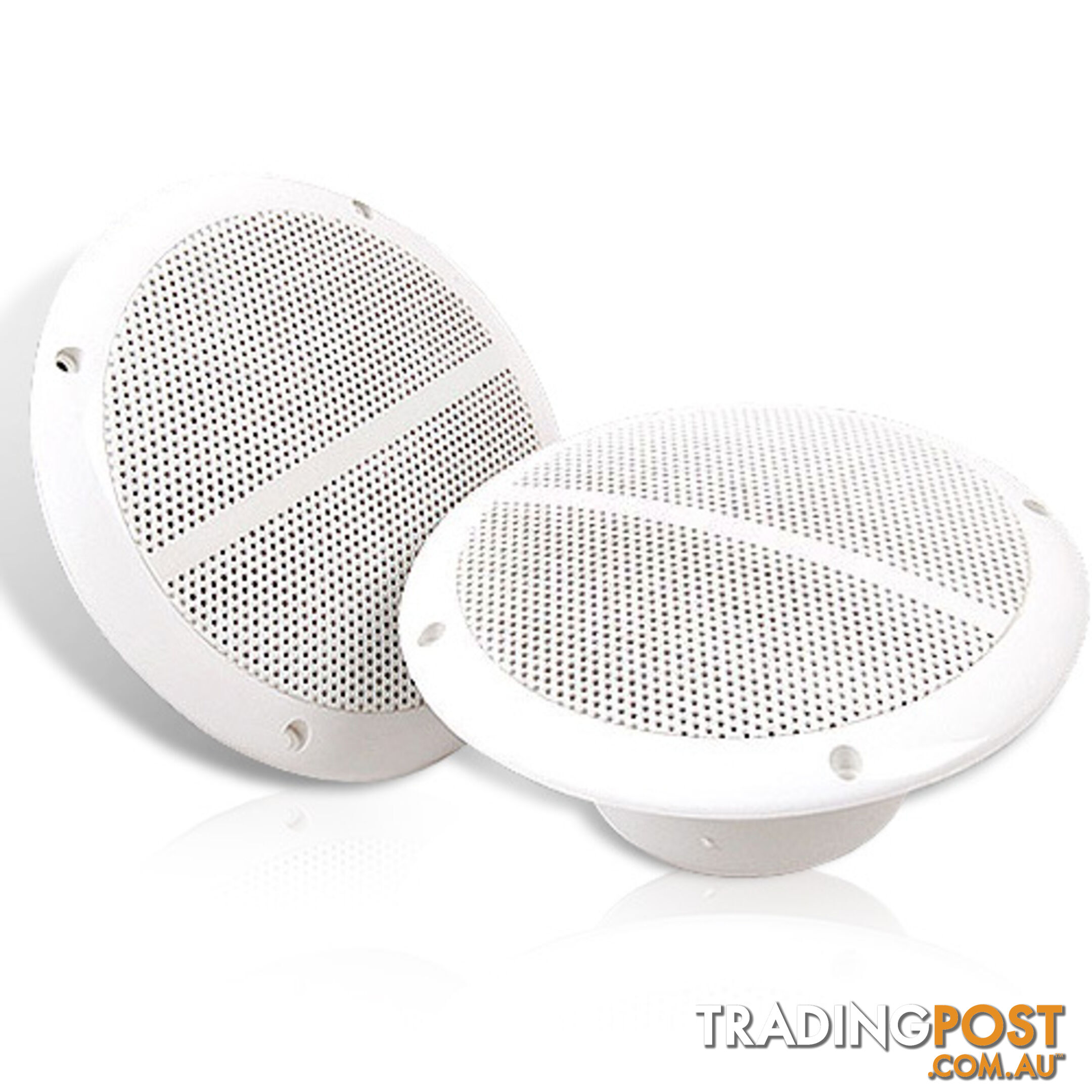 Set of 2 6.5 inch 2-Way Outdoor Boat Waterproof Marine Speaker