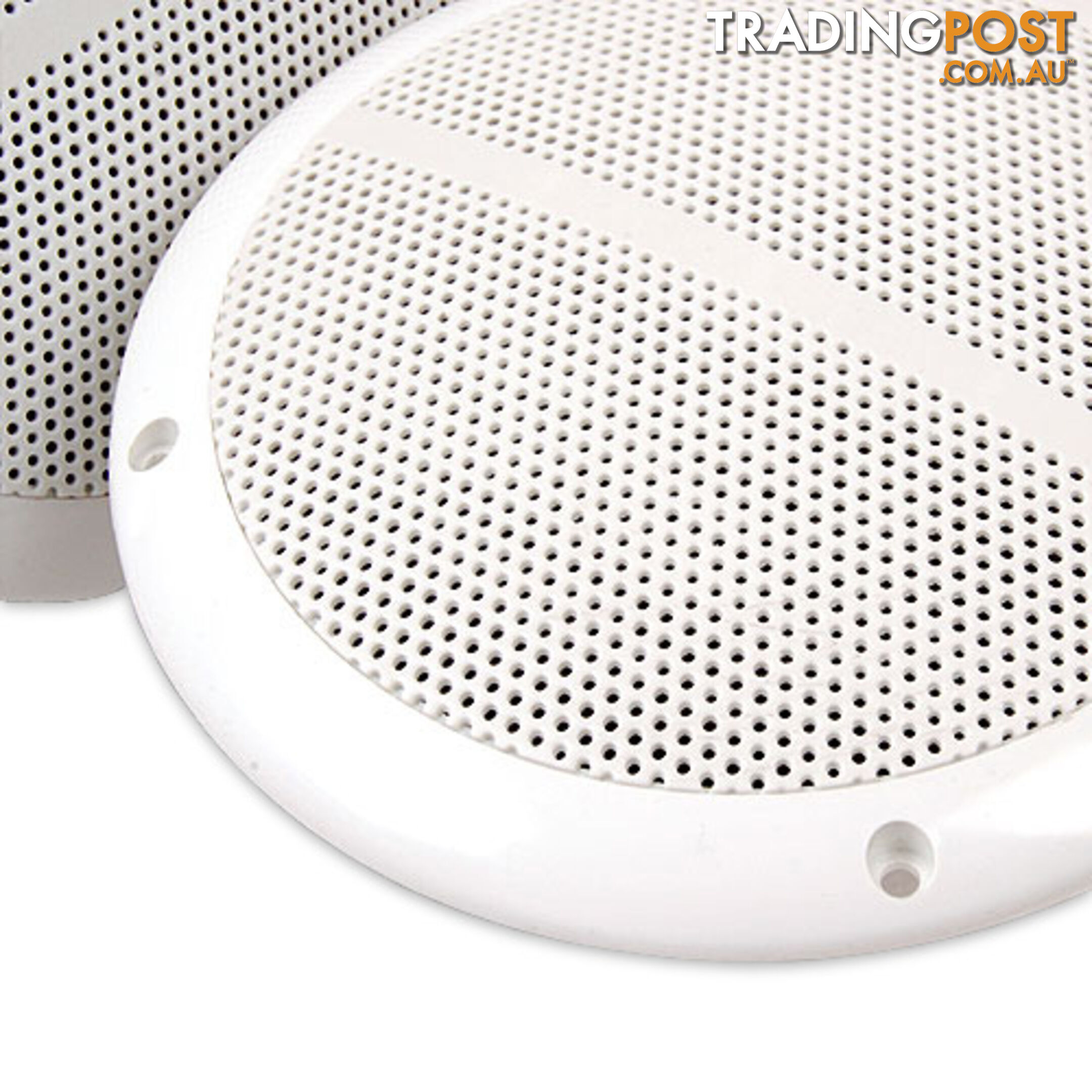 Set of 2 6.5 inch 2-Way Outdoor Boat Waterproof Marine Speaker