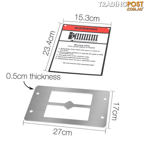 Automatic Sliding Gate Opener - 1800kg with 2 Remote Controls - photo 4 of 12