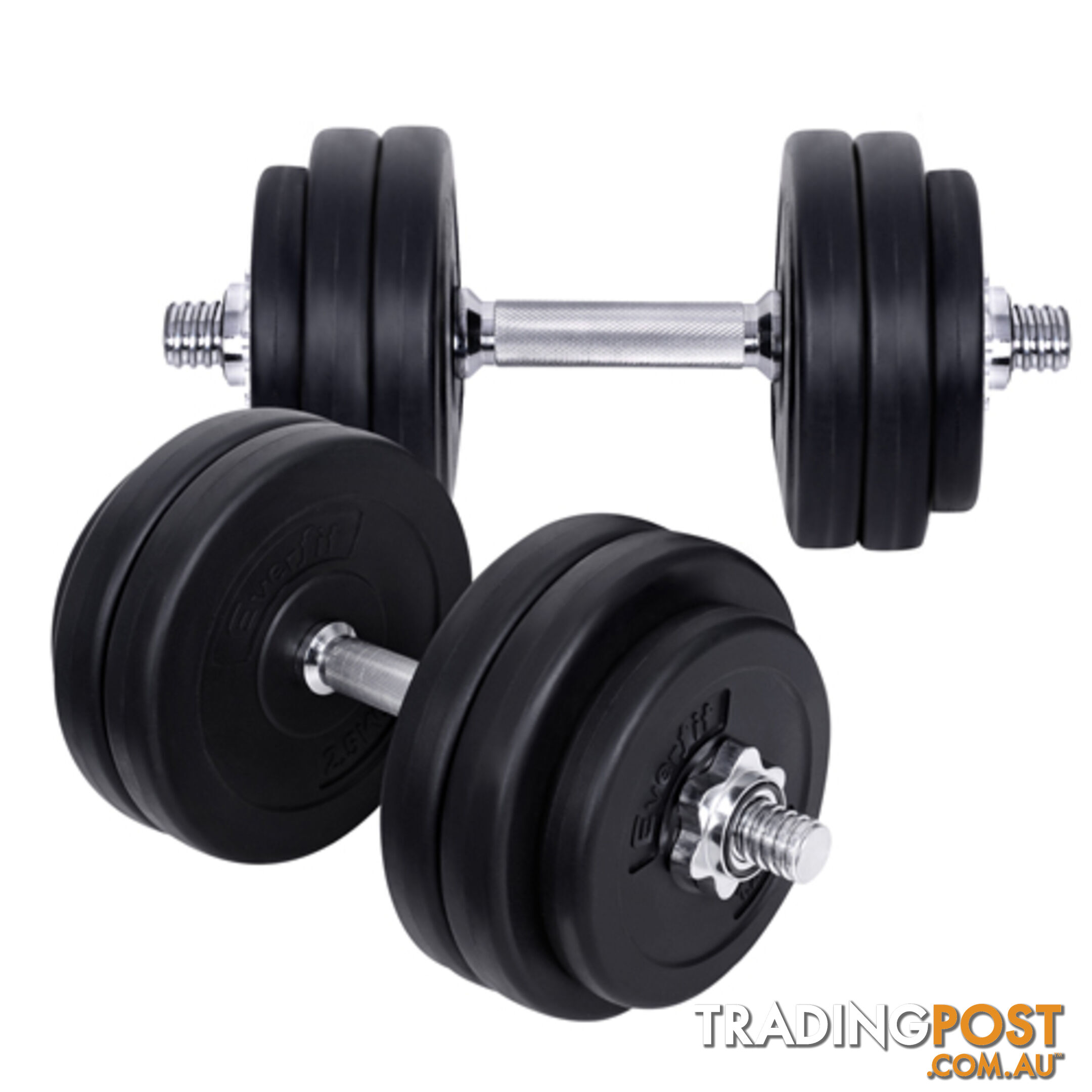 Everfit Home Gym Fitness 30kg Dumbbell Set