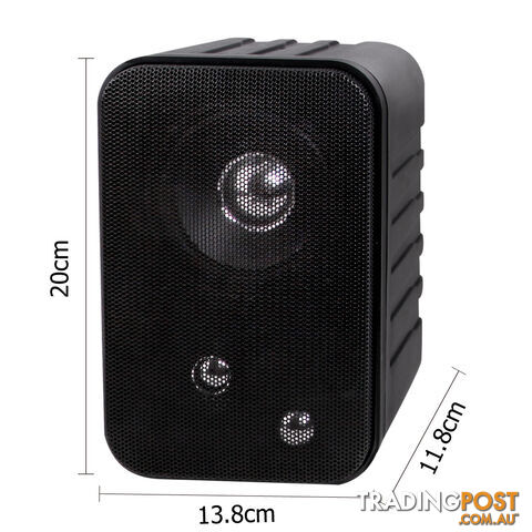 60w 3 Way Outdoor Indoor Audio Speakers