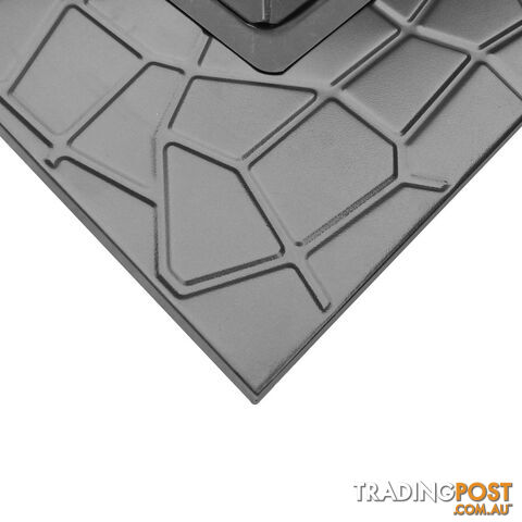 Outdoor Fire Pit BBQ Table Grill Fireplace Stone Pattern - photo 4 of 7