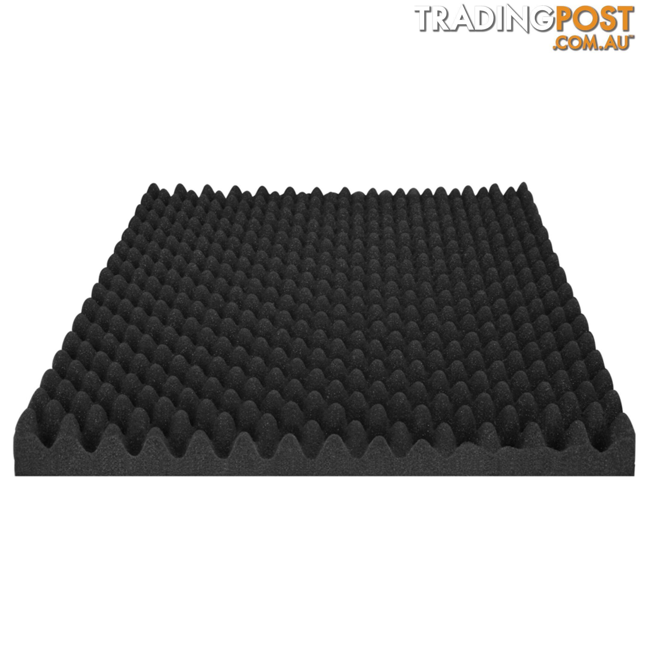 Studio 10 Eggshell Acoustic Foam Black 50 x 50cm