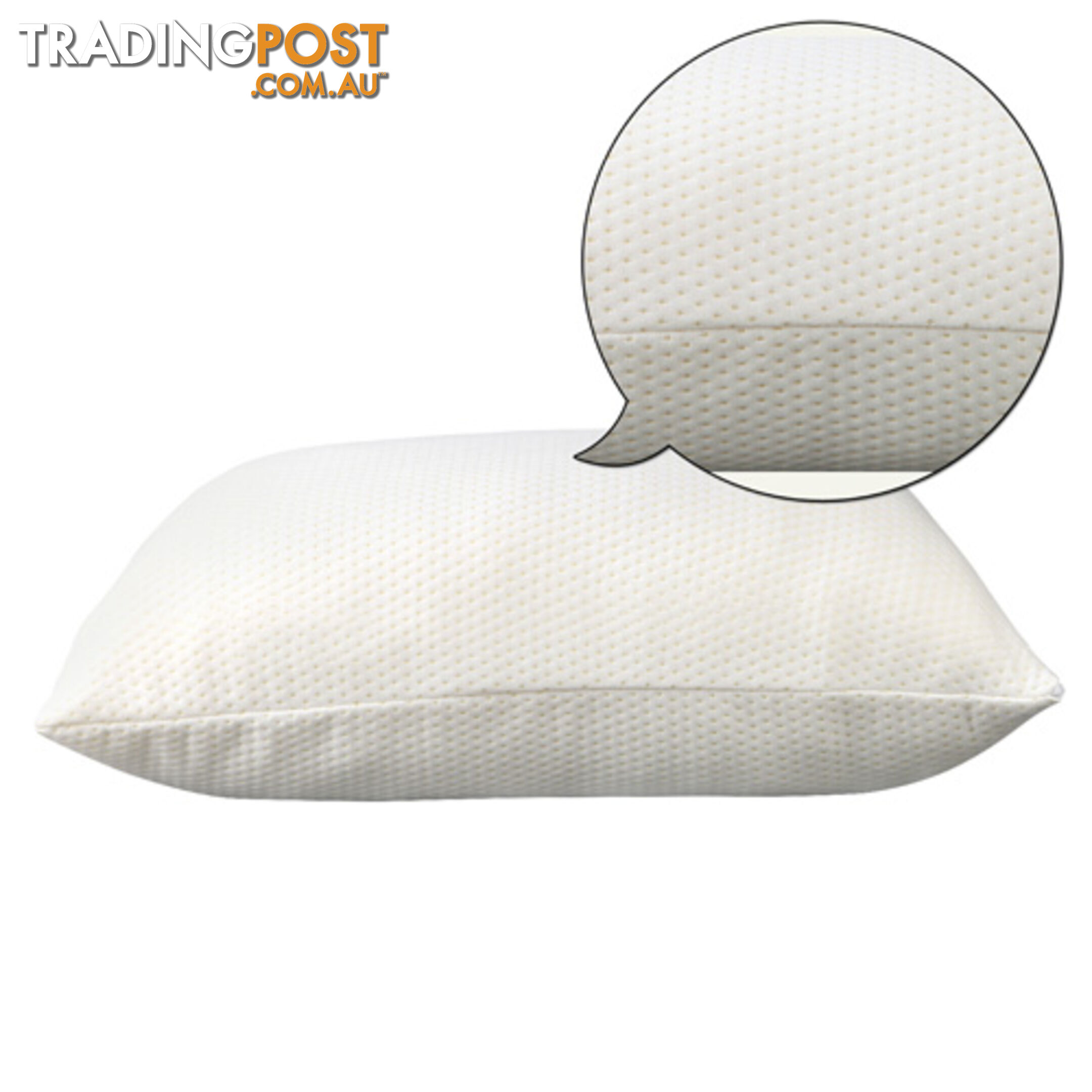 Set of 2 Memory Foam Pillows