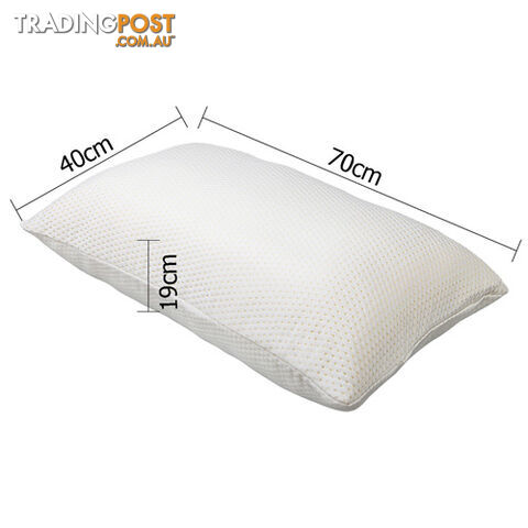 Set of 2 Memory Foam Pillows