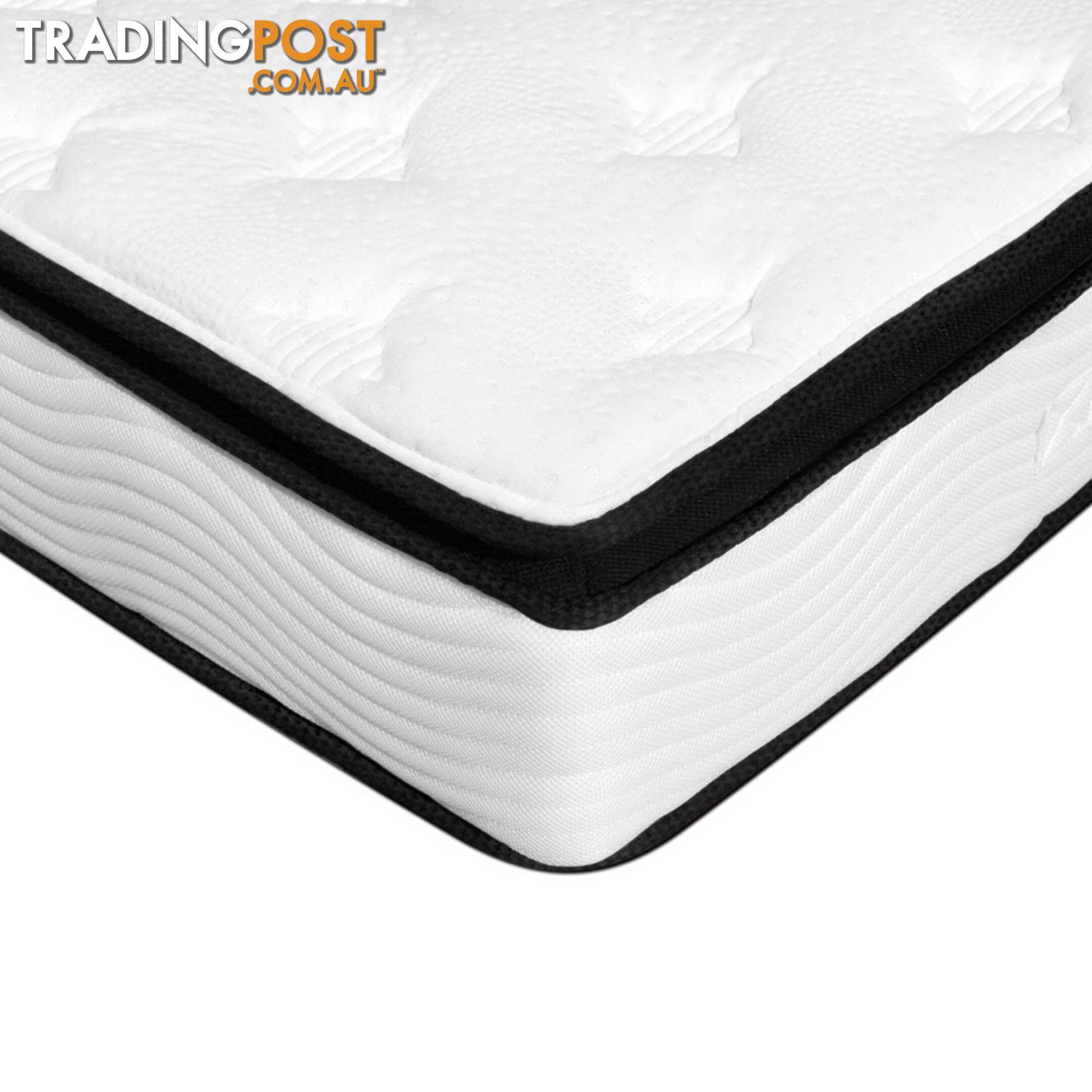 Latex Pillow Top Pocket Spring Mattress King Single