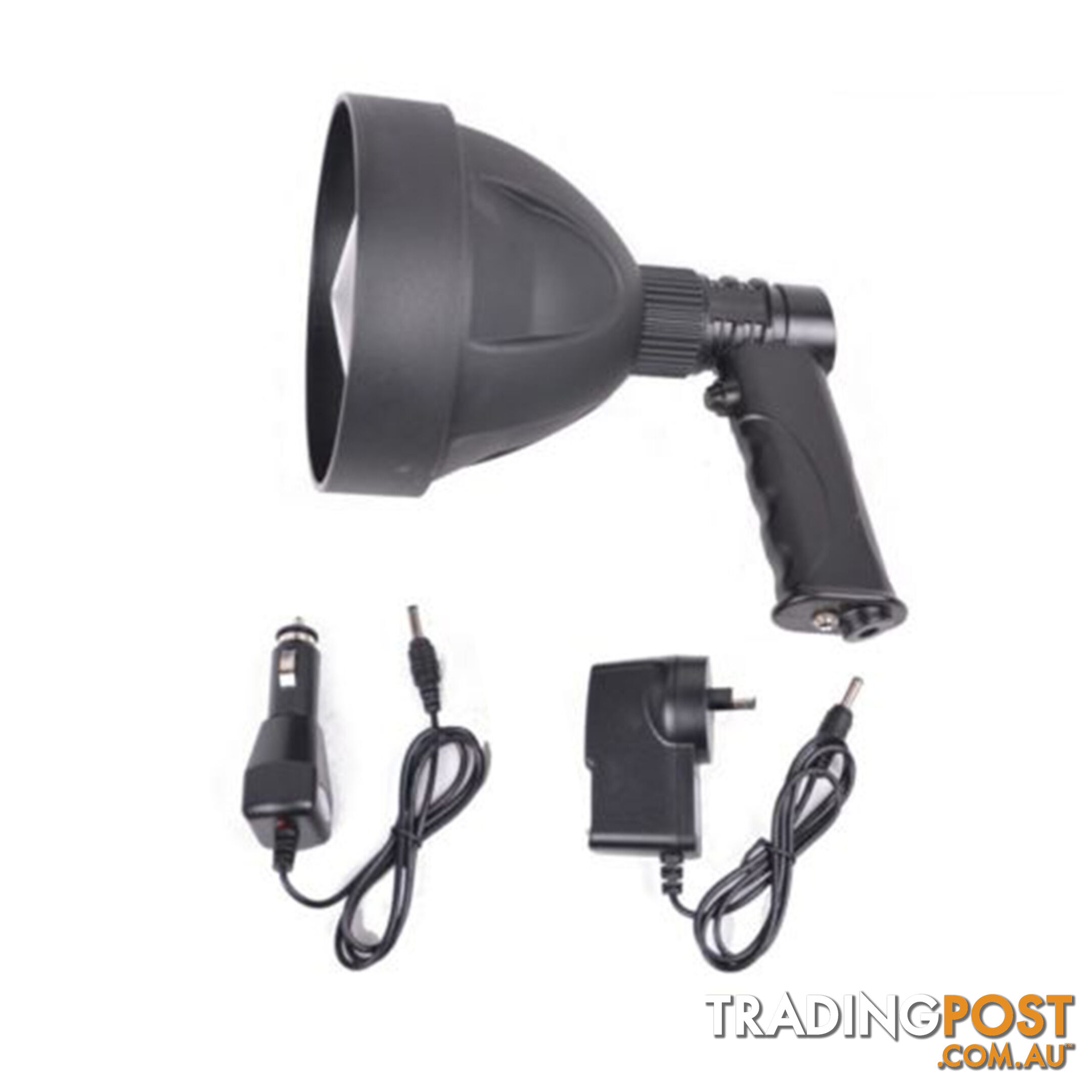 15W CREE LED Handheld Spot Light Rechargeable Spotlight Hunting Shooting T6 12V