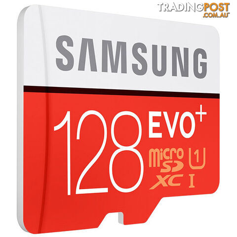 MB-MC128DA: SAMSUNG UHS-I Plus EVO CLASS 10 W ADAPTOR 80R/20W - photo 3 of 4