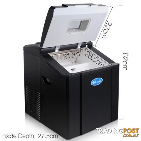 Portable Ice Cube Maker Machine Black 3.2L - photo 3 of 12