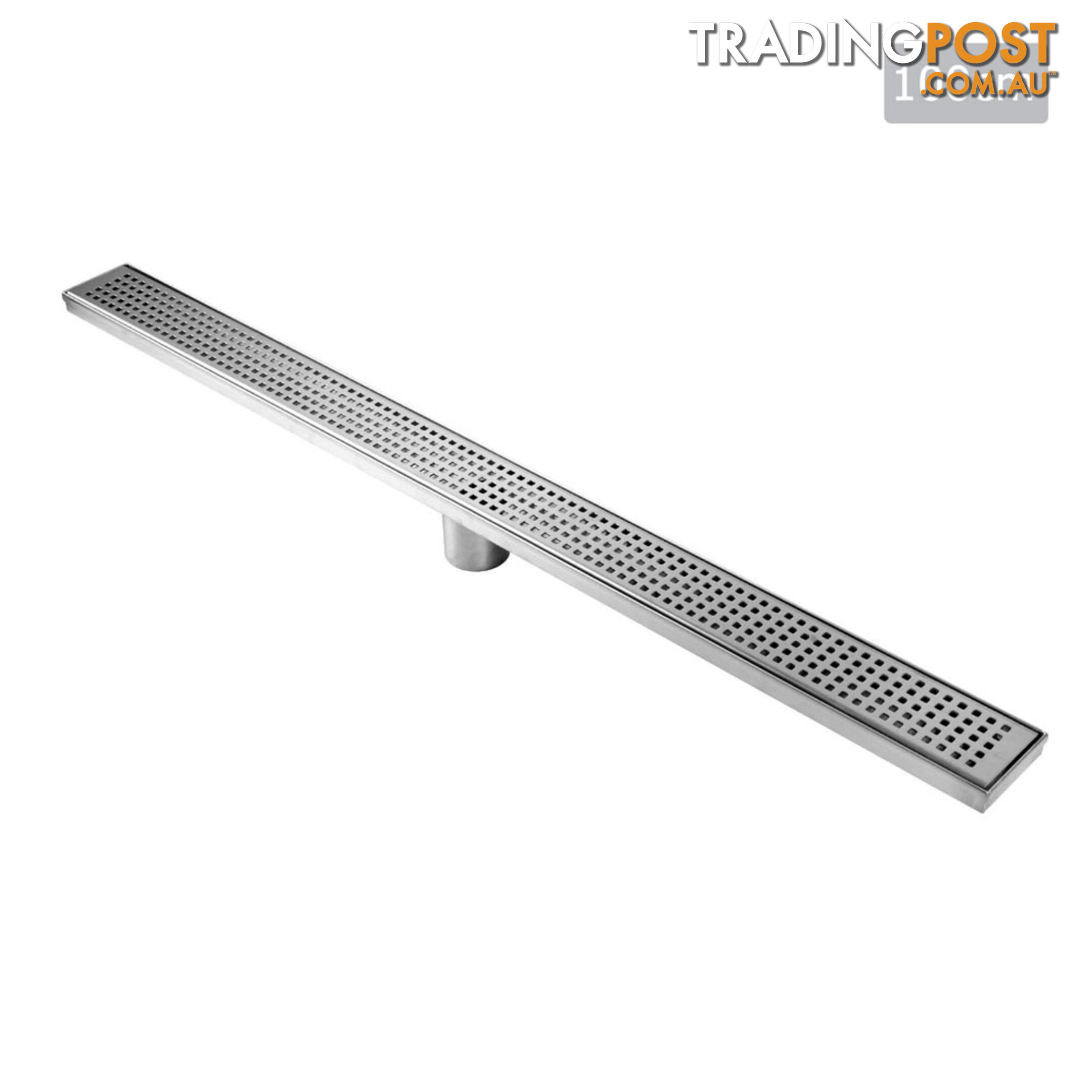 Square Stainless Steel Shower Grate Drain Floor Bathroom 1000mm