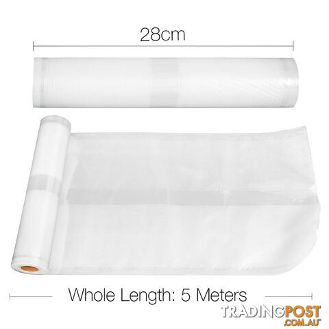 Set of 10 5m Food Sealer Rolls - photo 2 of 8