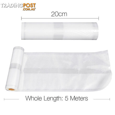 Set of 10 5m Food Sealer Rolls - photo 3 of 8