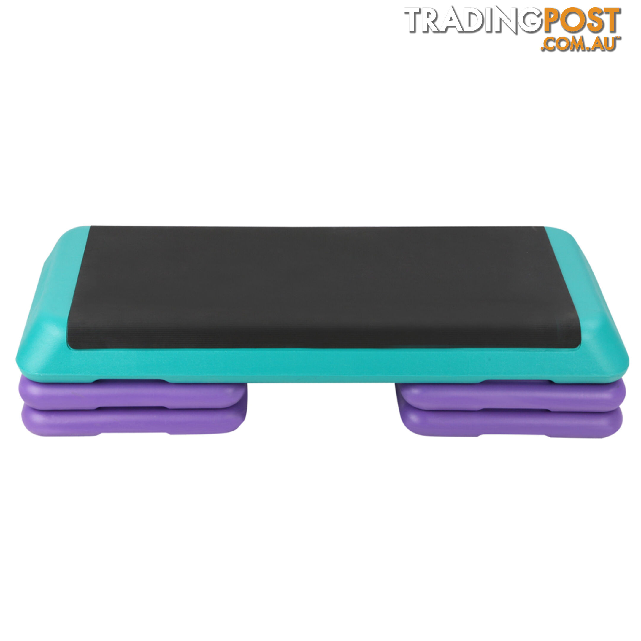 Aerobic Gym Workout Exercise Step Purple Green