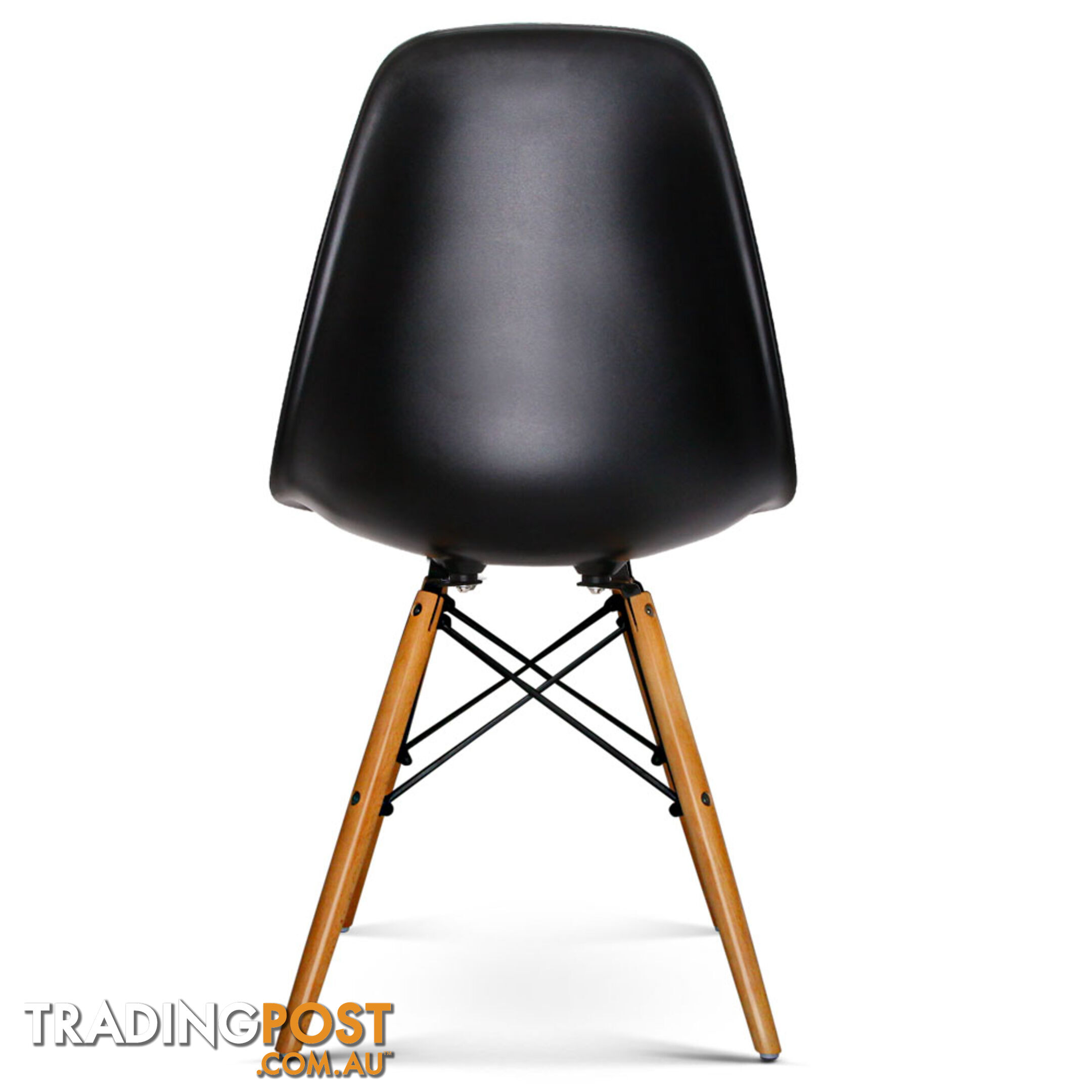 Set of 2 Dining Chair Black