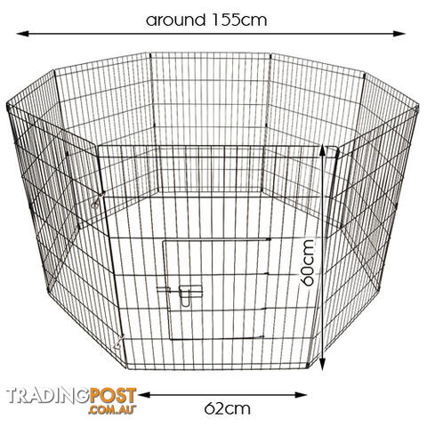 8 Panels Pet Dog Exercise Playpen