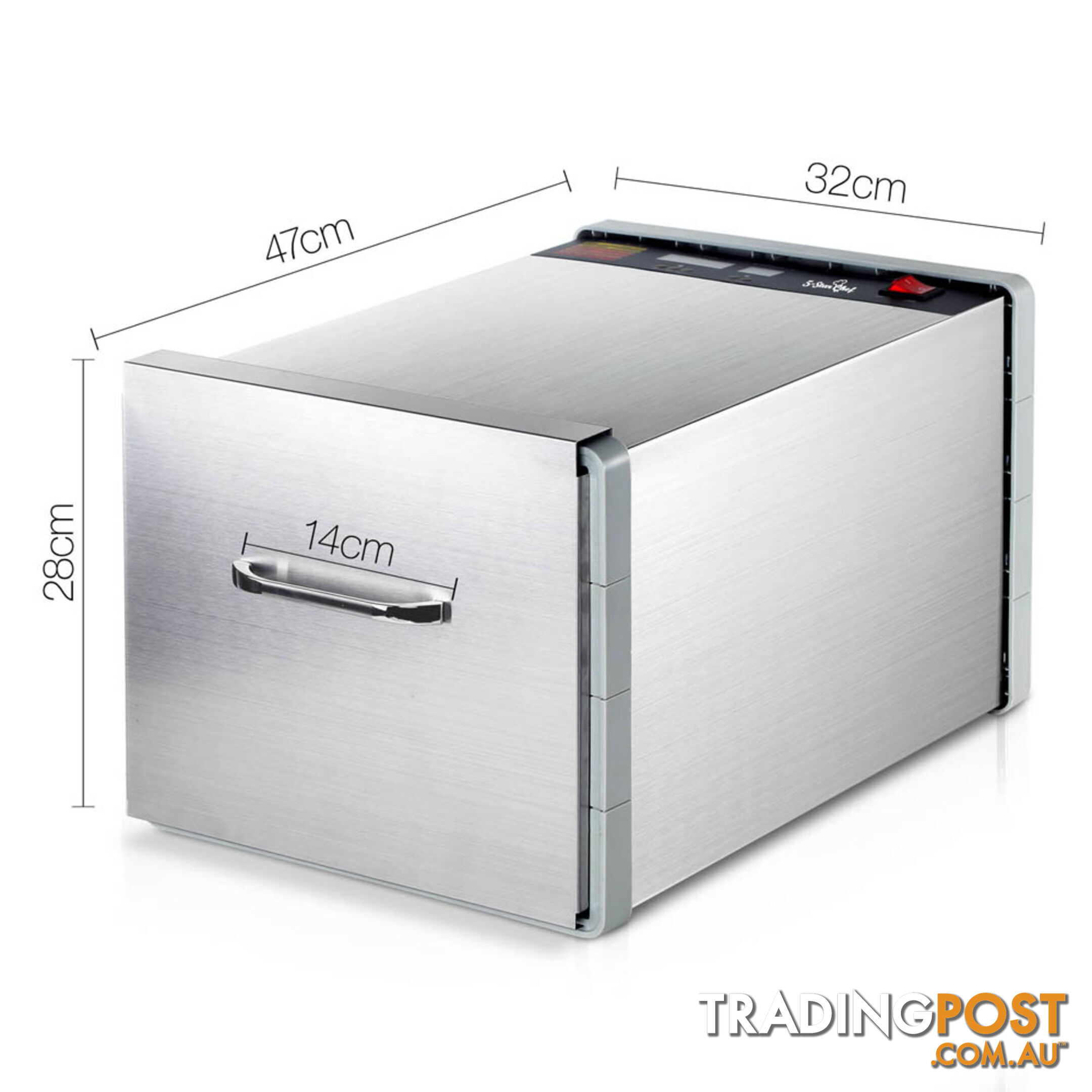 Stainless Steel Food Dehydrator _ÑÐ 8 Trays