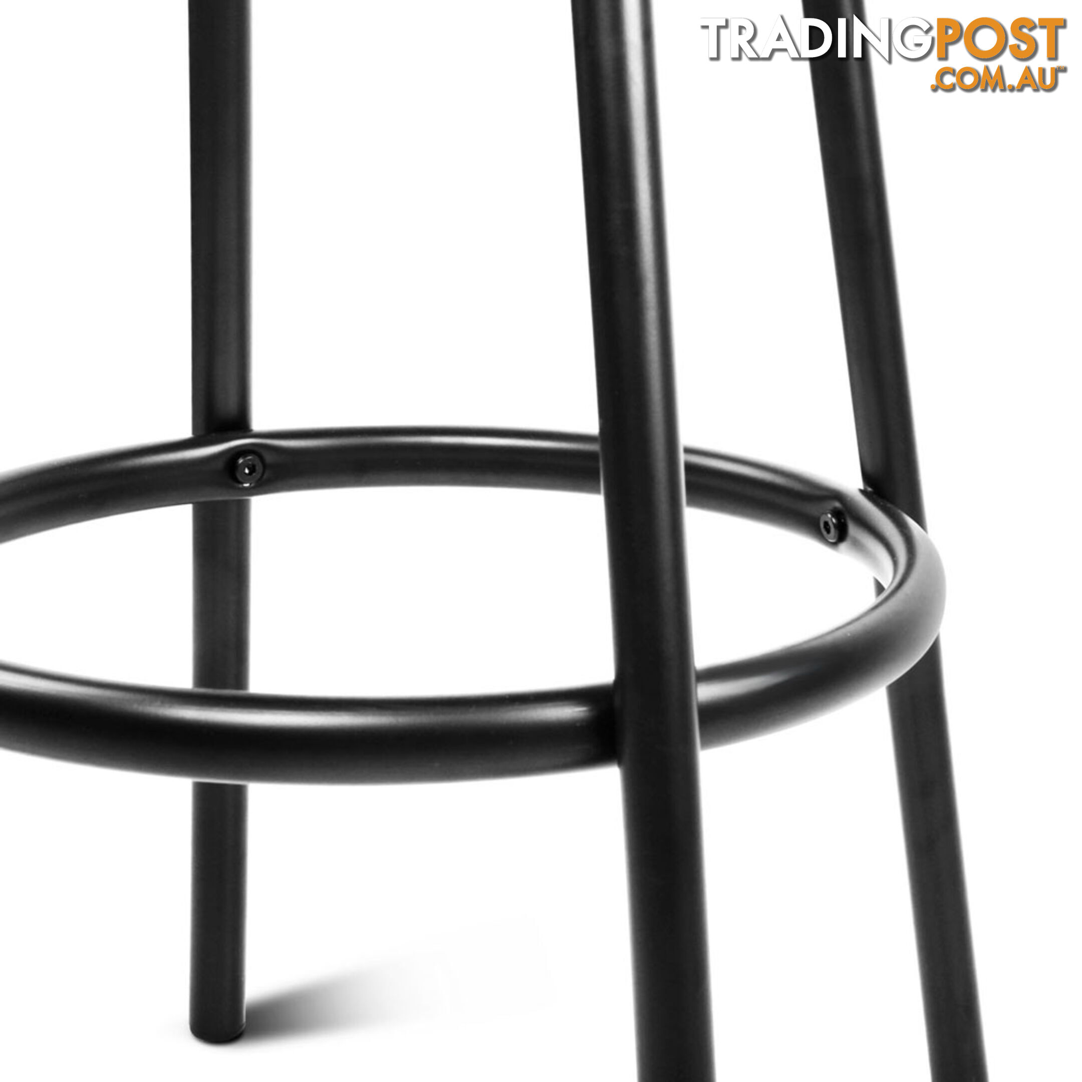 Set of 2 360ëSwivel Bar Stool - Black