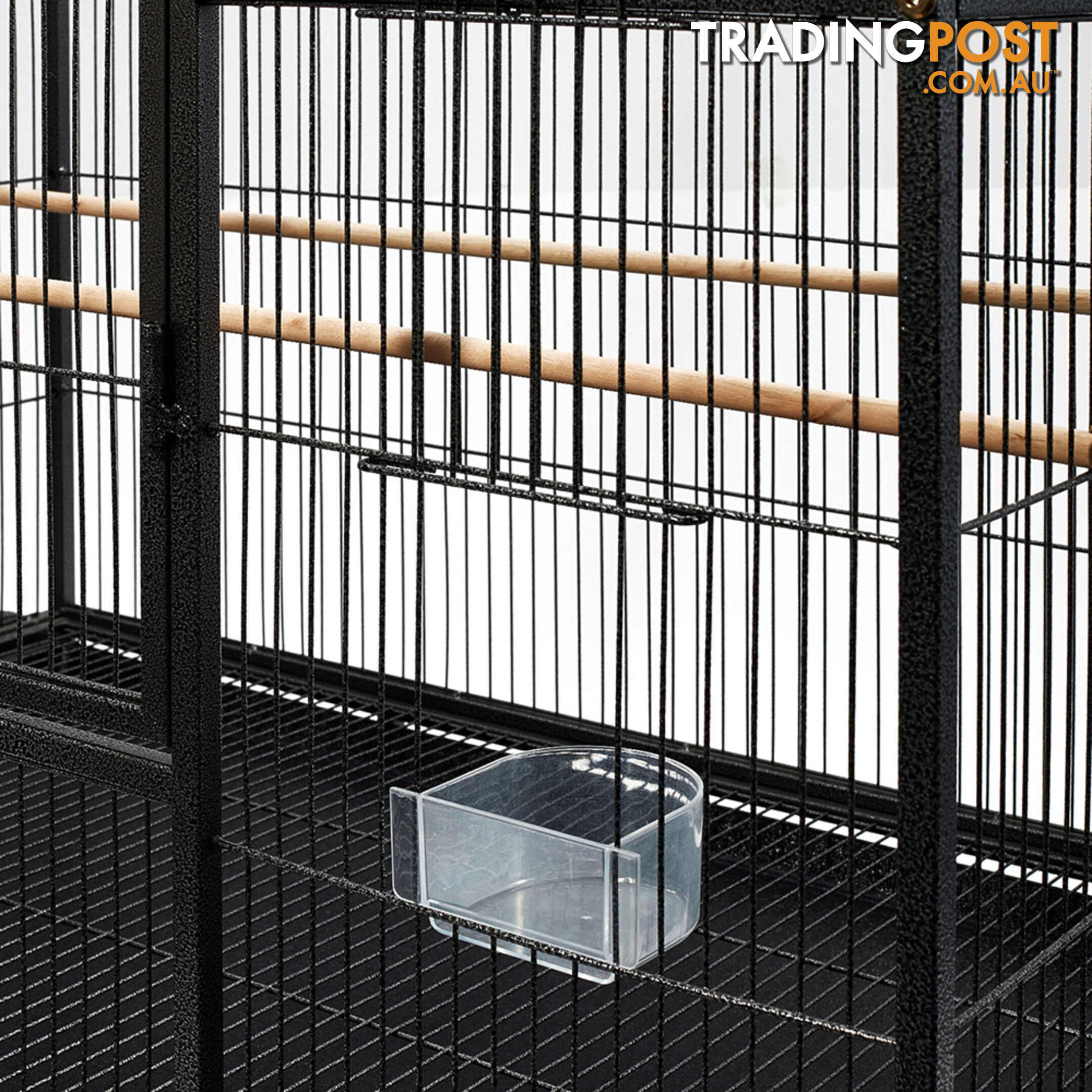 Pet Bird Cage Black Large - 140CM